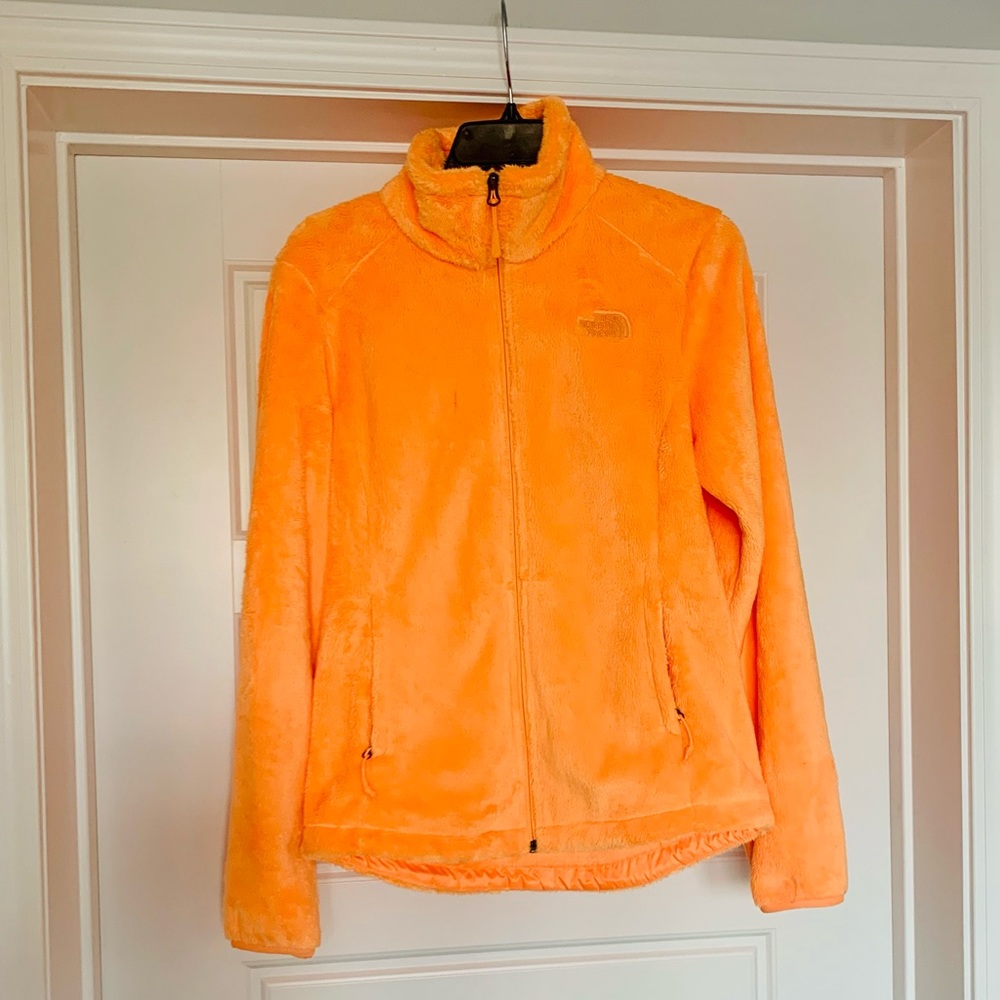 North Face Osito Fleece Jacket - Neon Orange